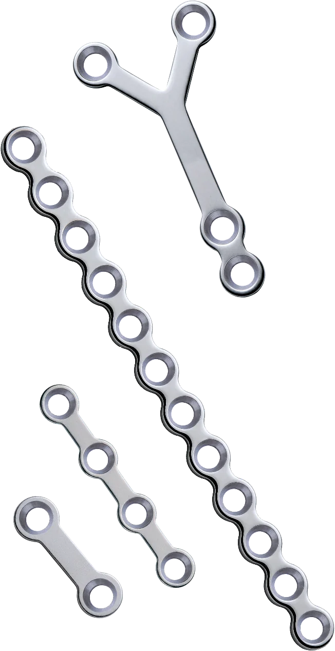 1.0 Mini Straight Plate – catalogue image