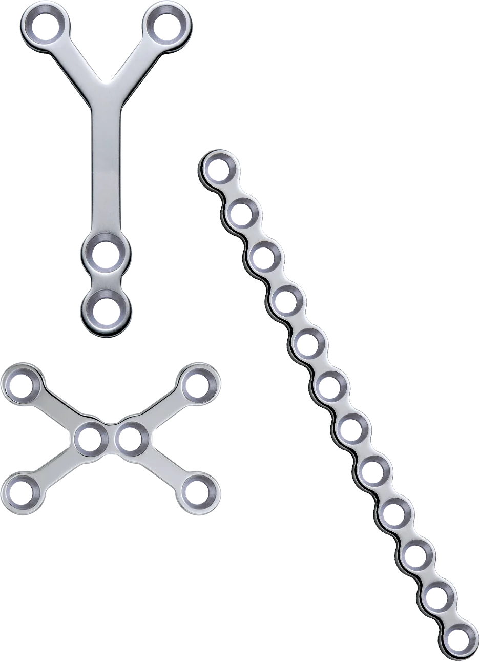 1.5 Mini Straight Plate – catalogue image