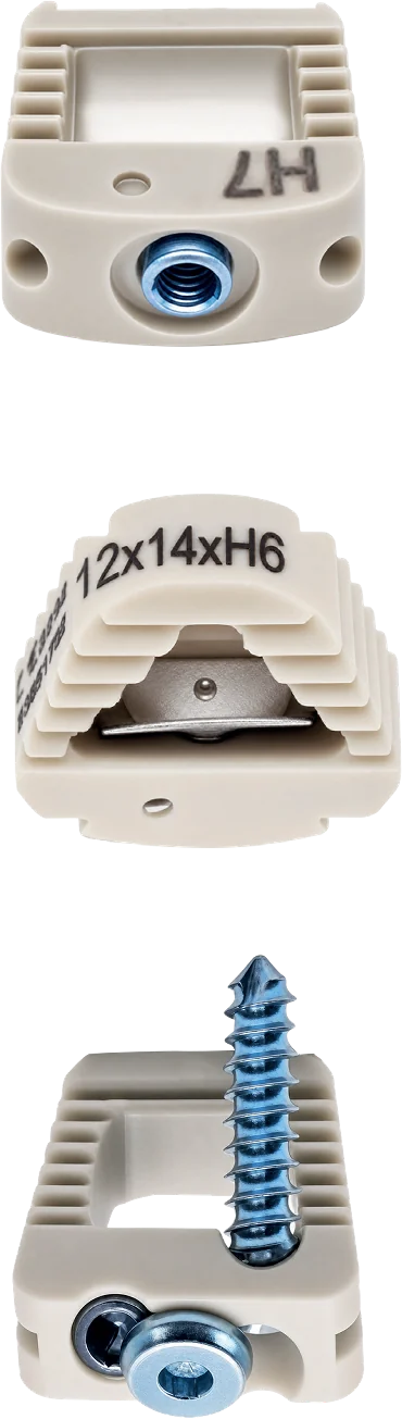 Anterior Cervical Knife PEEK Cage